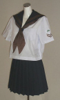 関東国際高等学校タイプ制服（セーラー服・夏服）