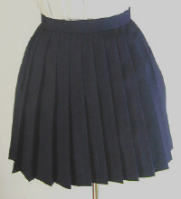 オリジナル夏紺プリーツスカート(40cm丈)