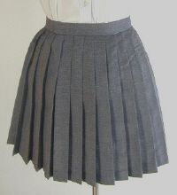 オリジナル夏NEWグレープリーツスカート(40cm丈)