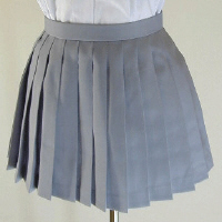 オリジナル夏グレープリーツスカート(30cm丈)