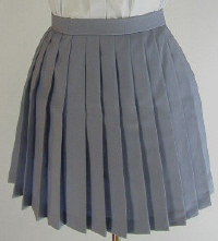 オリジナル夏グレープリーツスカート(40cm丈)