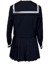 スクールパール 冬セーラー服(前開き・学校制服)２