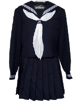 スクールパール 冬セーラー服(かぶりタイプ・学校制服)